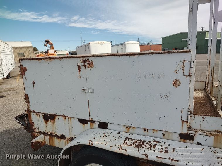 image for item DG5371 1995 Starlite  utility trailer