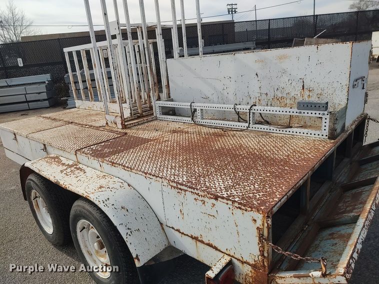 image for item DG5371 1995 Starlite  utility trailer