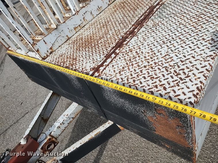 image for item DG5371 1995 Starlite  utility trailer