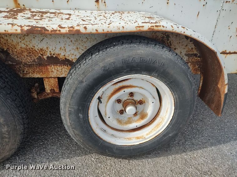 image for item DG5371 1995 Starlite  utility trailer