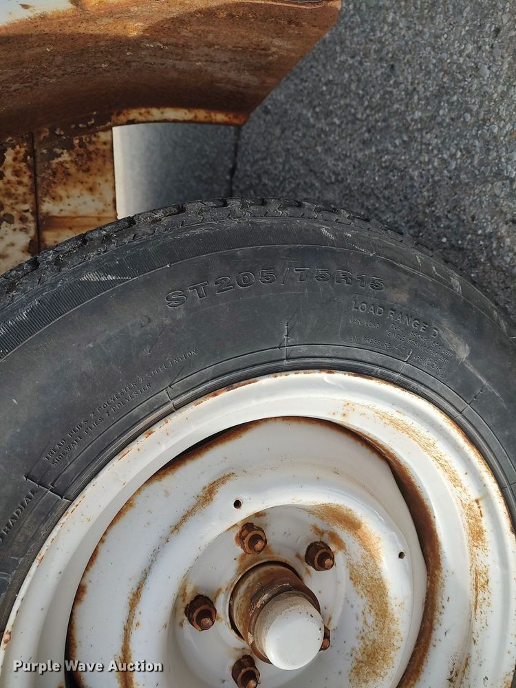 image for item DG5371 1995 Starlite  utility trailer