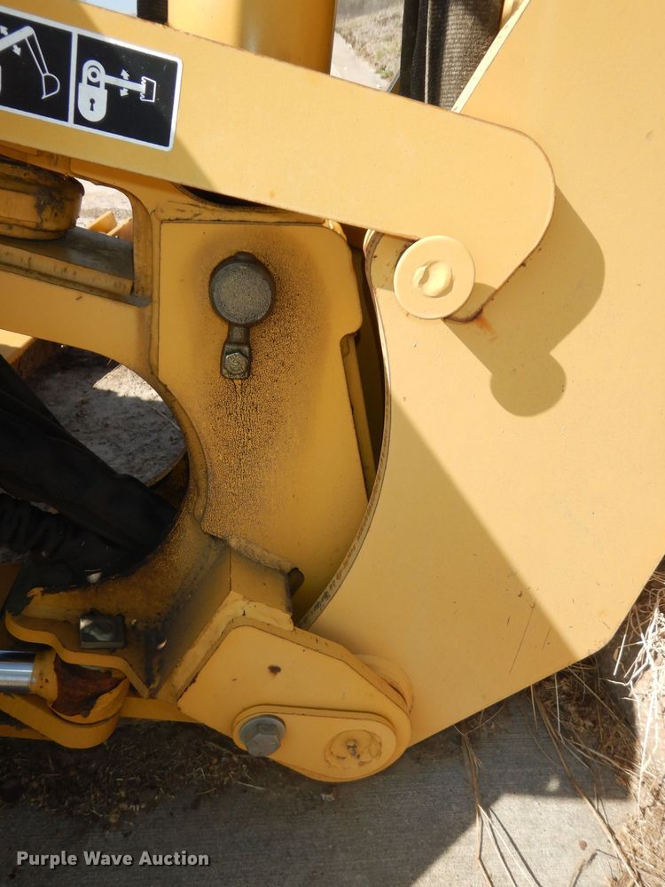 image for item DK7651 John Deere Worksite Pro BH11  skid steer backhoe