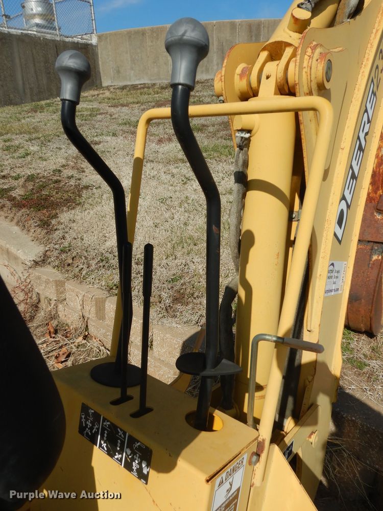 image for item DK7651 John Deere Worksite Pro BH11  skid steer backhoe