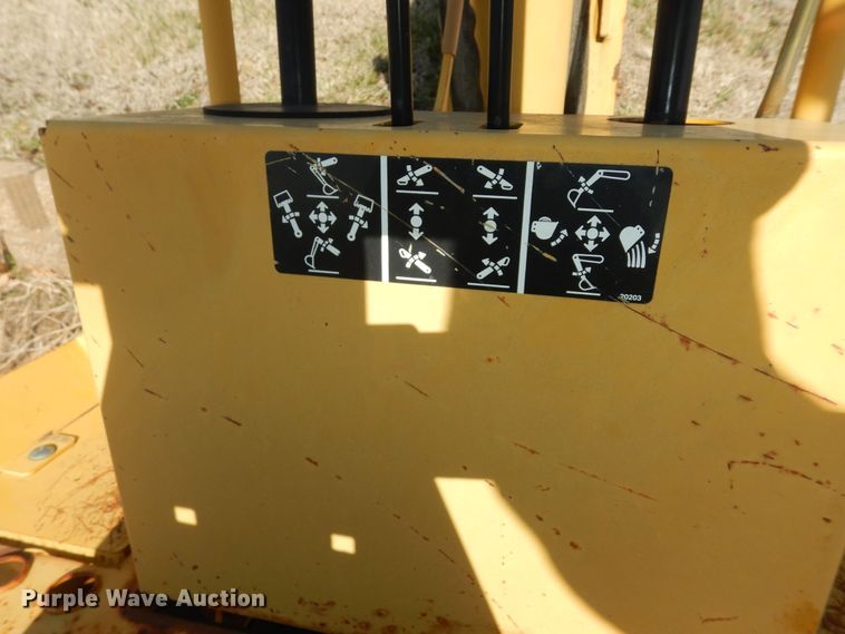 image for item DK7651 John Deere Worksite Pro BH11  skid steer backhoe