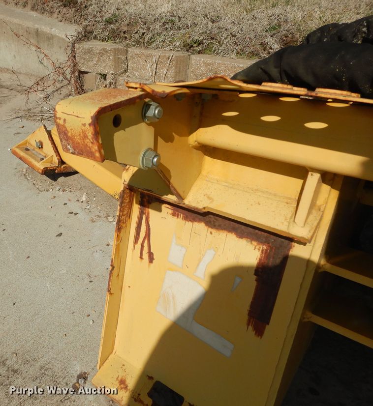 image for item DK7651 John Deere Worksite Pro BH11  skid steer backhoe