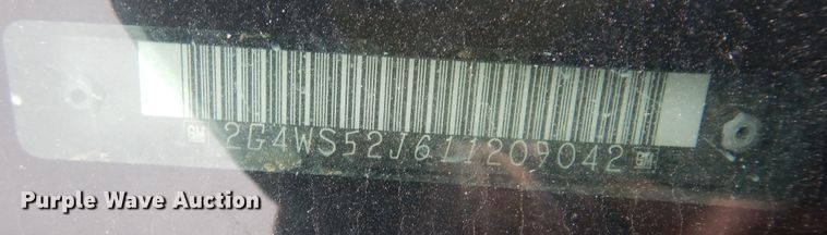 image for item DK7653 2001 Buick Century Custom