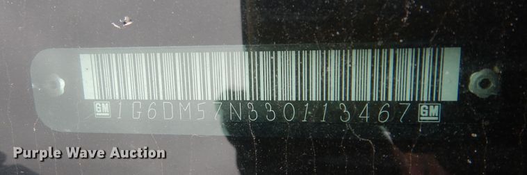 image for item DK7654 2003 Cadillac CTS