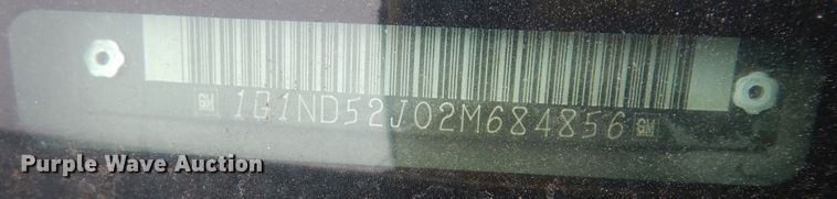 image for item DK7658 2002 Chevrolet Malibu