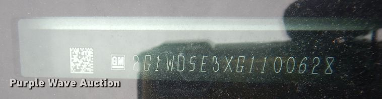 image for item DK7660 2016 Chevrolet Impala Police Cruiser