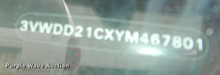 image for item DK7661 2000 Volkswagen New Beetle GLX