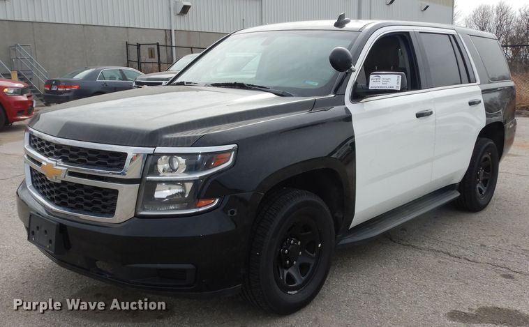 image for item DK7669 2017 Chevrolet Tahoe Police  SUV