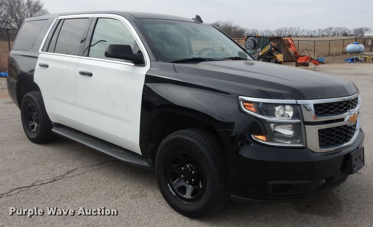 image for item DK7669 2017 Chevrolet Tahoe Police  SUV