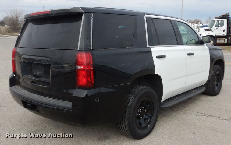 image for item DK7669 2017 Chevrolet Tahoe Police  SUV