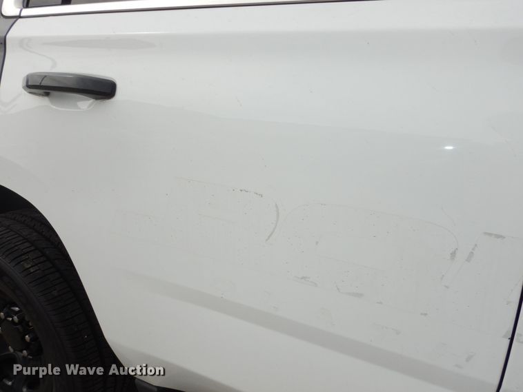 image for item DK7669 2017 Chevrolet Tahoe Police  SUV