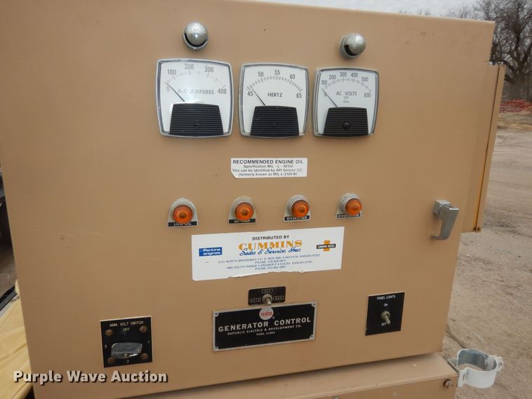 image for item DK7680 Cummins  generator