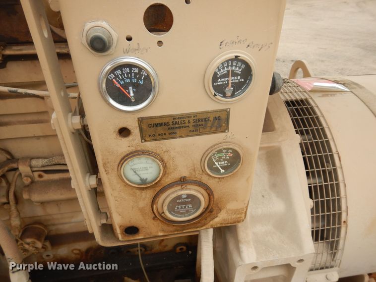 image for item DK7680 Cummins  generator