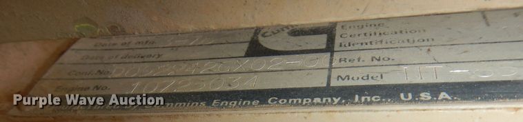 image for item DK7680 Cummins  generator