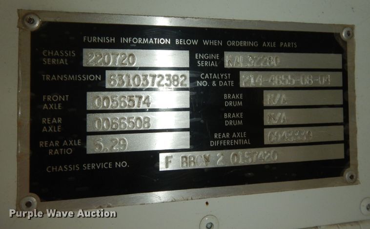 image for item DK7716 2005 Blue Bird Vision  school bus