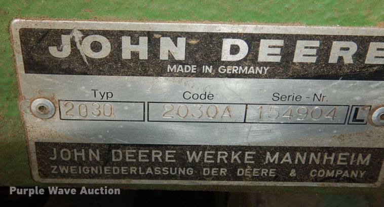 image for item DK7717 1975 John Deere 2030  tractor