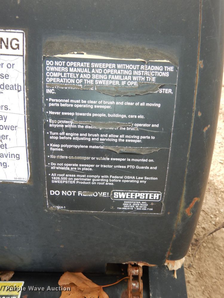 image for item DK7718 Grasshopper Sweepster BD60  broom