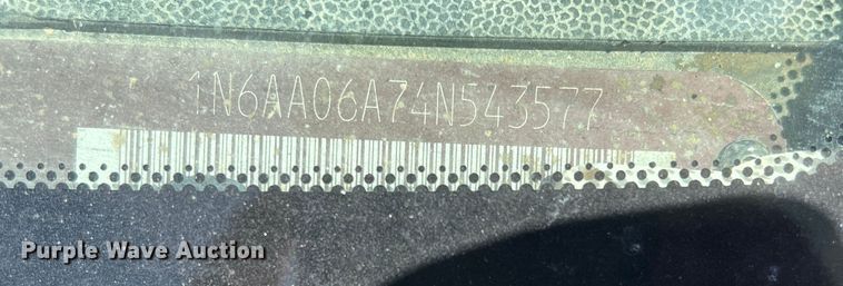 image for item DP0010 2004 Nissan Titan  King Cab pickup truck