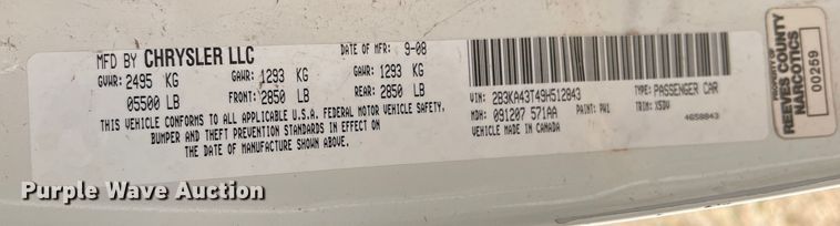 image for item DP0012 2009 Dodge Charger