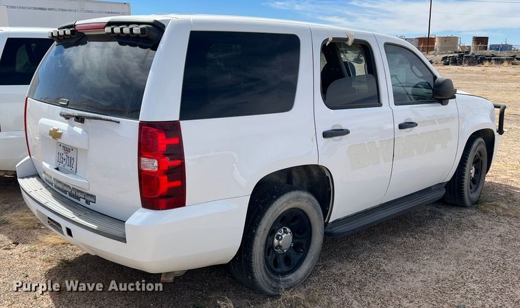 image for item DP0013 2013 Chevrolet Tahoe Police  SUV