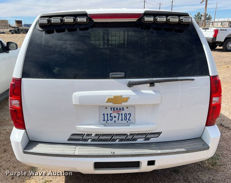 image for item DP0013 2013 Chevrolet Tahoe Police  SUV
