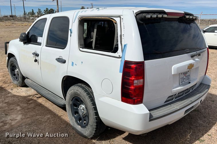 image for item DP0013 2013 Chevrolet Tahoe Police  SUV