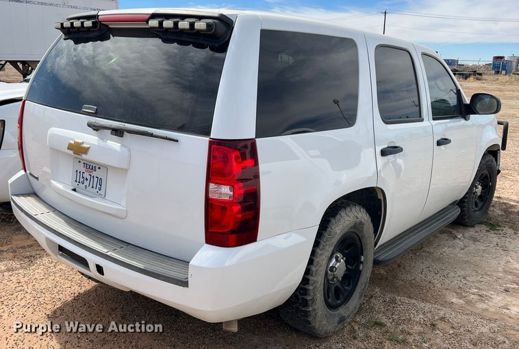 image for item DP0014 2013 Chevrolet Tahoe Police  SUV