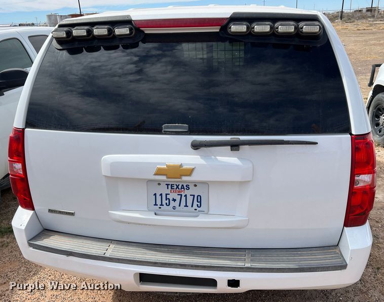 image for item DP0014 2013 Chevrolet Tahoe Police  SUV