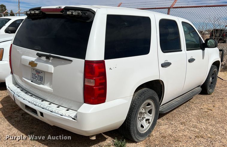 image for item DP0015 2013 Chevrolet Tahoe Police  SUV