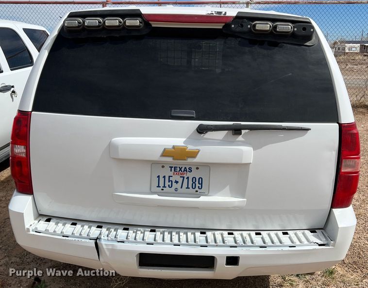 image for item DP0015 2013 Chevrolet Tahoe Police  SUV