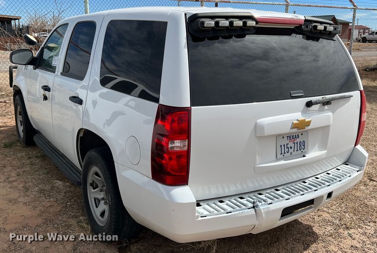 image for item DP0015 2013 Chevrolet Tahoe Police  SUV