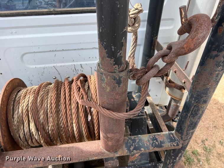 image for item DP0016 1993 White GMC  winch truck