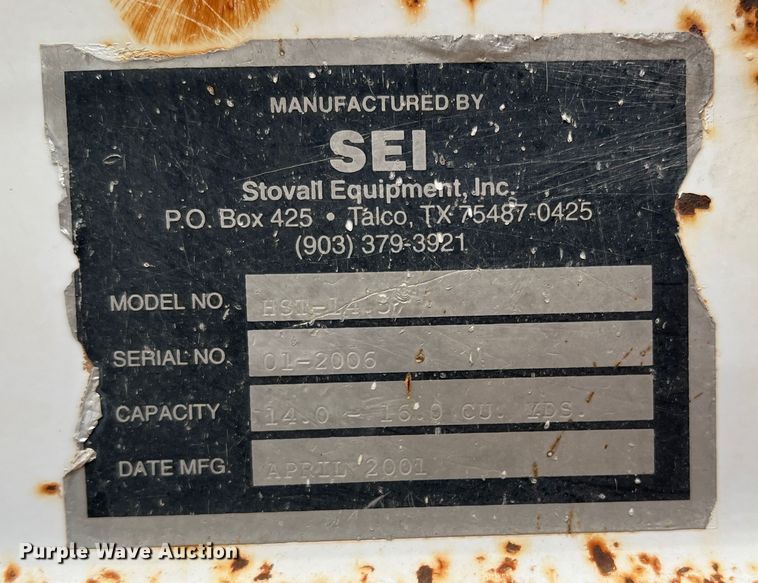 image for item DP0023 2001 Mack RD688S  dump truck