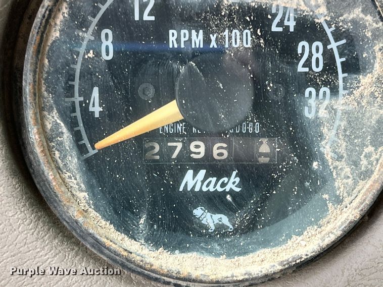 image for item DP0024 1981 Mack R686ST  dump truck