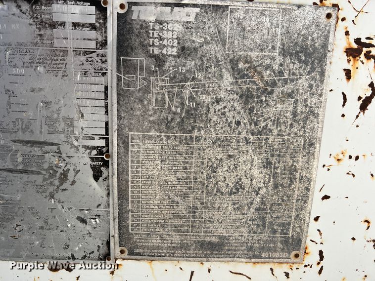 image for item DP0026 1991 International 4600  bucket truck