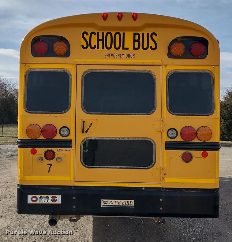 image for item DR8256 2014 Blue Bird Vision  school bus