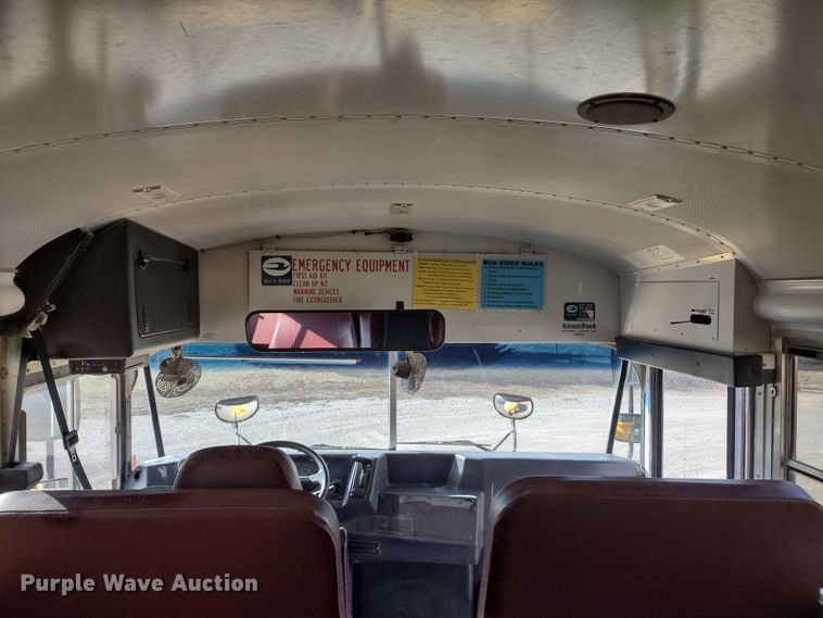 image for item DR8256 2014 Blue Bird Vision  school bus