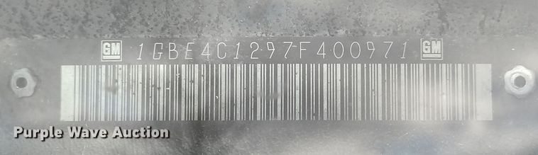 image for item DR8265 2007 Chevrolet C4500  refuse truck