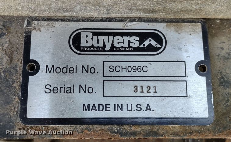 image for item DR8267 Buyers SCH096C  spreader