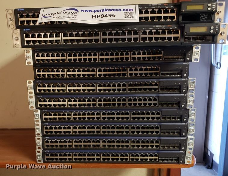 image for item HP9496 (10) Juniper network switches