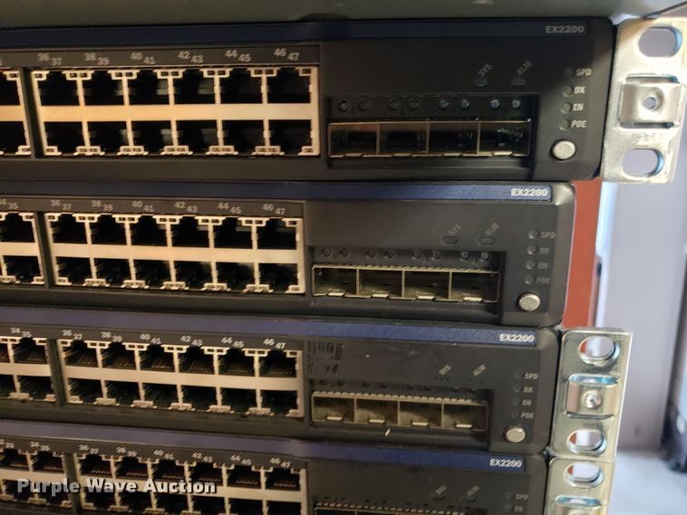 image for item HP9496 (10) Juniper network switches