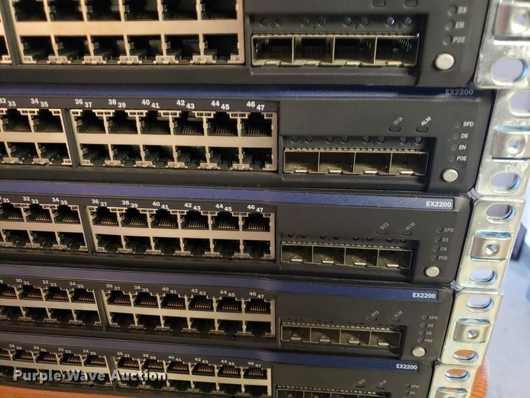 image for item HP9496 (10) Juniper network switches