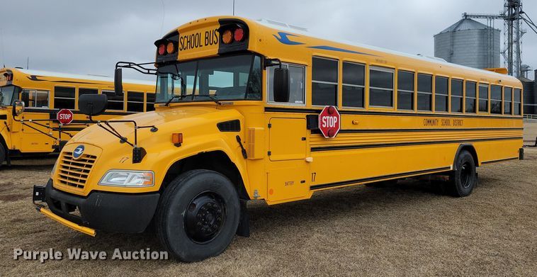 image for item IO9444 2018 Blue Bird  school bus