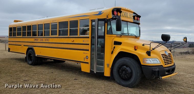 image for item IO9444 2018 Blue Bird  school bus