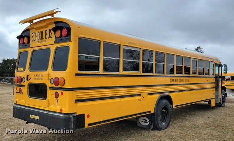 image for item IO9444 2018 Blue Bird  school bus