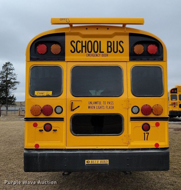 image for item IO9444 2018 Blue Bird  school bus