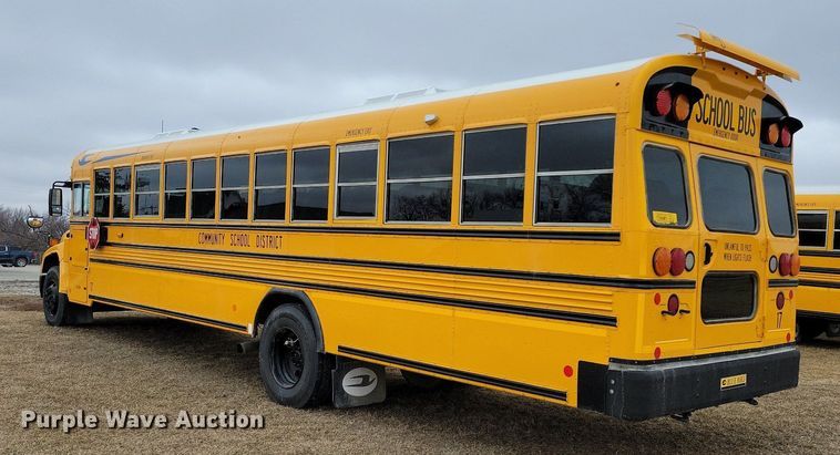 image for item IO9444 2018 Blue Bird  school bus